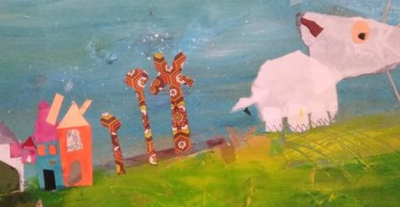 Visuel Peinture et collage 870300