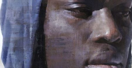 François Bard, Kader, Huile sur toile, Oil on canvas, 130 x 130 cm, 51 x 51 in-300-870300